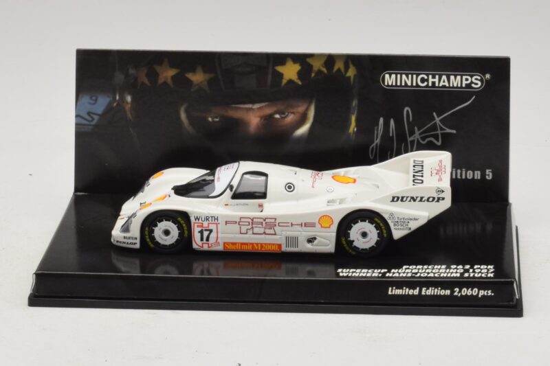 Porsche 962 PDK #17 H-J. Stuck Supercup Nurburgring 1987 Minichamps 1:43 444876817 Metall