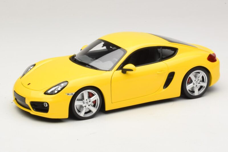 Porsche Cayman 981 Kollane Minichamps 1:18 110062220 Metall