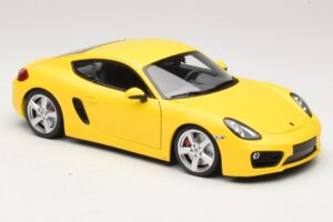 Porsche Cayman 981 Kollane Minichamps 1:18 110062220 Metall - pilt 6/8