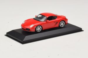 Porsche Cayman 987 S Punane Minichamps 1:43 400065620 Metall - pilt 2/4