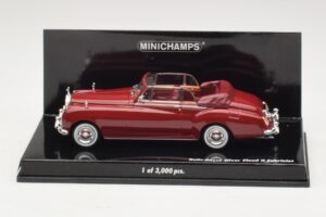 Rolls-Royce Silver Cloud II Kabriolett Punane Minichamps 1:43 436134930 Metall