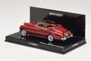 Rolls-Royce Silver Cloud II Kabriolett Punane Minichamps 1:43 436134930 Metall - pilt 3/4