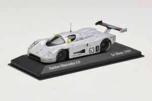 Sauber Mercedes C9 #63 J. Mass / M. Reuter / S. Dickens Winners 24 Hours of Le Mans 1989 Minichamps 1:43 B66041033 Metall - pilt 2/5