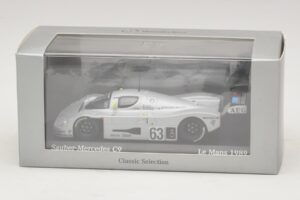 Sauber Mercedes C9 #63 J. Mass / M. Reuter / S. Dickens Winners 24 Hours of Le Mans 1989 Minichamps 1:43 B66041033 Metall - pilt 5/5