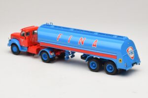 Scania L110S Tanksattelzug FINA Minichamps 1:43 499126970 Metall - pilt 5/6
