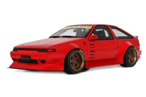 Toyota Sprinter Trueno AE86 Widebody Rosso Corsa Otto 1:18 OT1278 Vaik