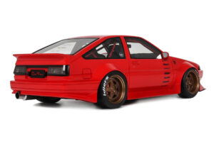 Toyota Sprinter Trueno AE86 Widebody Rosso Corsa Otto 1:18 OT1278 Vaik - pilt 2/5