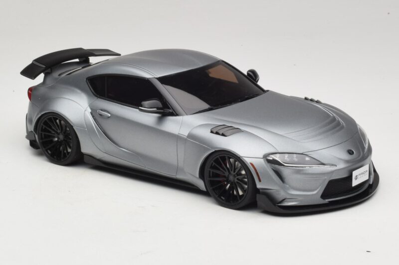 Toyota Supra A90 Prior Design Matt Silver GT Spirit 1:18 GT343 Vaik