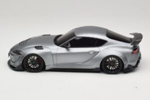 Toyota Supra A90 Prior Design Matt Silver GT Spirit 1:18 GT343 Vaik - pilt 3/5