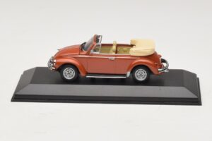 Volkswagen 1200 Kabriolett Hebmuller Punane Minichamps 1:43 430052032 Metall