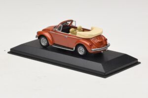 Volkswagen 1200 Kabriolett Hebmuller Punane Minichamps 1:43 430052032 Metall - pilt 3/4