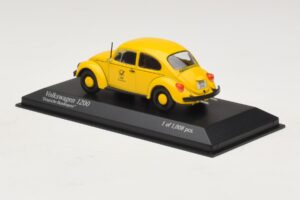 Volkswagen 1200 Deutsche Bundespost Minichamps 1:43 400057197 Metall - pilt 3/4
