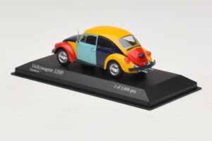 Volkswagen 1200 Harlekin Minichamps 1:43 400057102 Metall - pilt 3/4