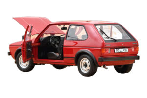 Volkswagen Golf GTI Mk1 Punane Norev 1:18 188472 Metall - pilt 2/3