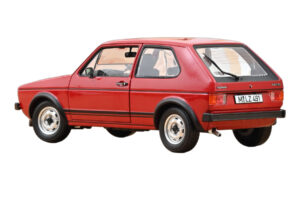 Volkswagen Golf GTI Mk1 Punane Norev 1:18 188472 Metall - pilt 3/3
