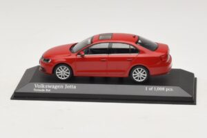 Volkswagen Jetta Mk6 Punane Minichamps 1:43 400059001 Metall