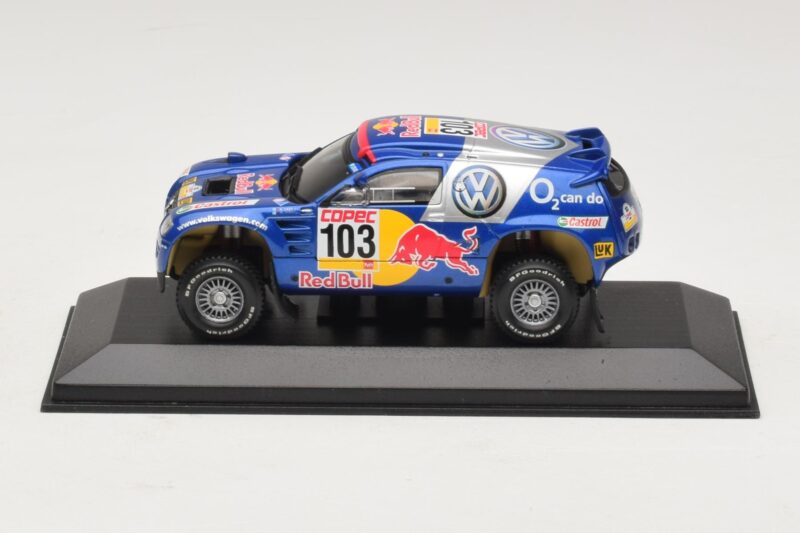 Volkswagen Race Touareg #103 B. Saby / R. Perin Winner Rally Por Las Pampas 2005 Asenduskarp Minichamps 1:43 436055303-R1 Met