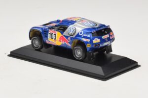 Volkswagen Race Touareg #103 B. Saby / R. Perin Winner Rally Por Las Pampas 2005 Asenduskarp Minichamps 1:43 436055303-R1 Met - pilt 3/4