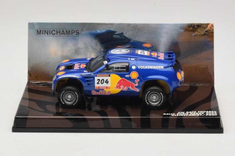 Volkswagen Race Touareg Red Bull #204 J. Kleinschmidt / F. Pons Dakar Rally 2005 Minichamps 1:43 Volkswagen Race Touareg Red Bull #204 J. Kleinschmidt / F. Pons Dakar Rally 2005 Minichamps 1:43 436045304 Metall