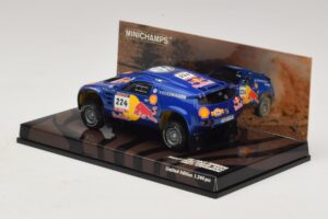 Volkswagen Race Touareg Red Bull #224 B. Saby / Stevenson Dakar Rally 2005 Minichamps 1:43 436045324 Metall - pilt 3/5
