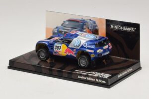 Volkswagen Race Touareg Red Bull #307 B. Saby / M. Perin Dakar Rally 2005 Minichamps 1:43 436055307 Metall - pilt 3/5