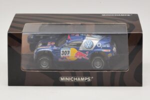 Volkswagen Race Touareg Red Bull #307 B. Saby / M. Perin Dakar Rally 2005 Minichamps 1:43 436055307 Metall - pilt 5/5