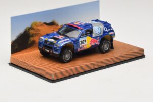 Volkswagen Race Touareg Red Bull #307 Edasimüüja Väljaanne 2005 Minichamps 1:43 7LO099400PD307 Metall - pilt 2/5