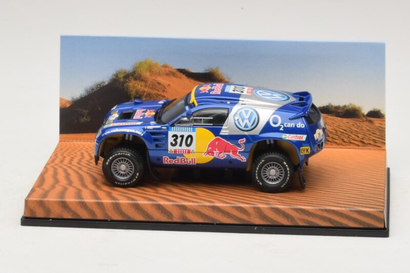 Volkswagen Race Touareg Red Bull #310 Edasimüüja Väljaanne 2005 Minichamps 1:43 7LO099400PD310 Metall