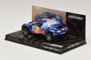 Volkswagen Race Touareg Red Bull #313 J. Kankkunen / J. Repo Dakar Rally 2005 Minichamps 1:43 436055313 Metall - pilt 3/5