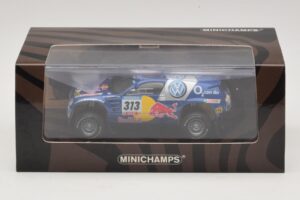 Volkswagen Race Touareg Red Bull #313 J. Kankkunen / J. Repo Dakar Rally 2005 Minichamps 1:43 436055313 Metall - pilt 5/5