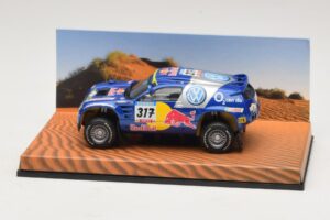 Volkswagen Race Touareg Red Bull #317 Edasimüüja Väljaanne 2005 Minichamps 1:43 7LO099400PD317 Metall