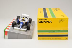 Williams FW16 Renault #2 A. Senna San Marino GP 1994 Minichamps 1:18 543941833 Metall - pilt 7/7
