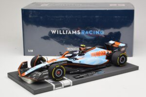Williams Racing FW45 #2 L. Sargeant Singapore GP 2023 Minichamps 1:18 117231602 Metall - pilt 6/7