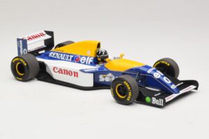 Williams Renault FW15C #0 D. Hill 1993 Minichamps 1:18 180930000 Metall - pilt 4/7