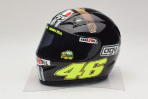 AGV Kiiver V. Rossi MotoGP Jerez Test 2007 Minichamps 1:2 327070046 Metall