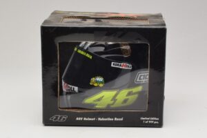 AGV Kiiver V. Rossi MotoGP Jerez Test 2007 Minichamps 1:2 327070046 Metall - pilt 7/7