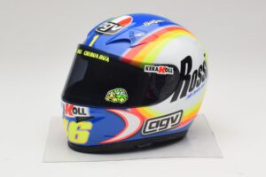 AGV Kiiver V. Rossi MotoGP Sepang 2005 Minichamps 1:2 327050066 Metall