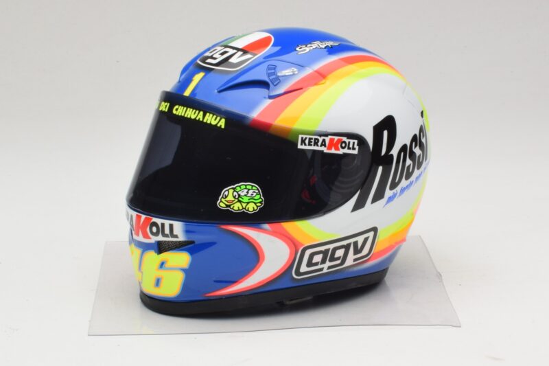 AGV Kiiver V. Rossi MotoGP Sepang 2005 Minichamps 1:2 327050066 Metall