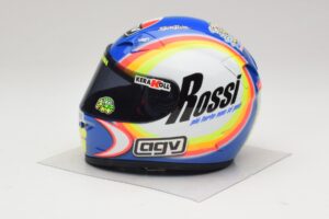 AGV Kiiver V. Rossi MotoGP Sepang 2005 Minichamps 1:2 327050066 Metall - pilt 2/8