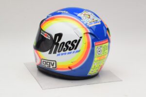 AGV Kiiver V. Rossi MotoGP Sepang 2005 Minichamps 1:2 327050066 Metall - pilt 3/8