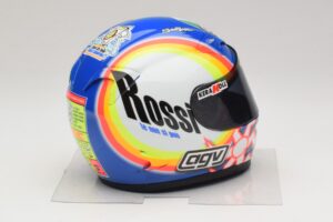 AGV Kiiver V. Rossi MotoGP Sepang 2005 Minichamps 1:2 327050066 Metall - pilt 5/8