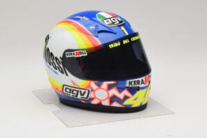 AGV Kiiver V. Rossi MotoGP Sepang 2005 Minichamps 1:2 327050066 Metall - pilt 6/8