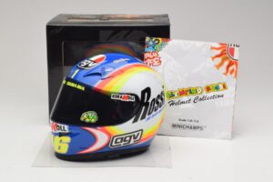 AGV Kiiver V. Rossi MotoGP Sepang 2005 Minichamps 1:2 327050066 Metall - pilt 7/8