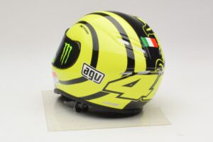 AGV Kiiver V. Rossi MotoGP Valencia Test 2009 Minichamps 1:2 327100066 Metall - pilt 3/7
