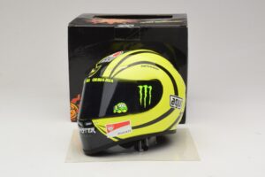 AGV Kiiver V. Rossi MotoGP Valencia Test 2009 Minichamps 1:2 327100066 Metall - pilt 6/7