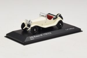 Alfa Romeo 6C 1750 G.S. Valge Minichamps 1:43 400120430 Metall - pilt 2/5