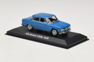 Alfa Romeo Giulia 1600 Sinine Maxichamps 1:43 940120900 Metall - pilt 3/5