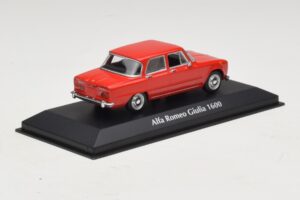 Alfa Romeo Giulia 1600 Punane Maxichamps 1:43 940120901 Metall - pilt 2/5
