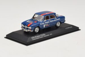 Alfa Romeo Giulia Europa-Testfahrt Sizilien-Hammerfest Minichamps 1:43 400120905 Metall - pilt 2/5