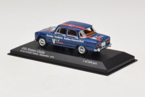 Alfa Romeo Giulia Europa-Testfahrt Sizilien-Hammerfest Minichamps 1:43 400120905 Metall - pilt 3/5